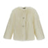 Dolce & Gabbana White Modacrylic Jackets & Coat